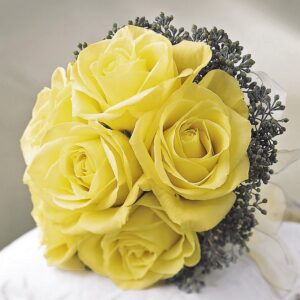 Lemon Rose Bridal Posy