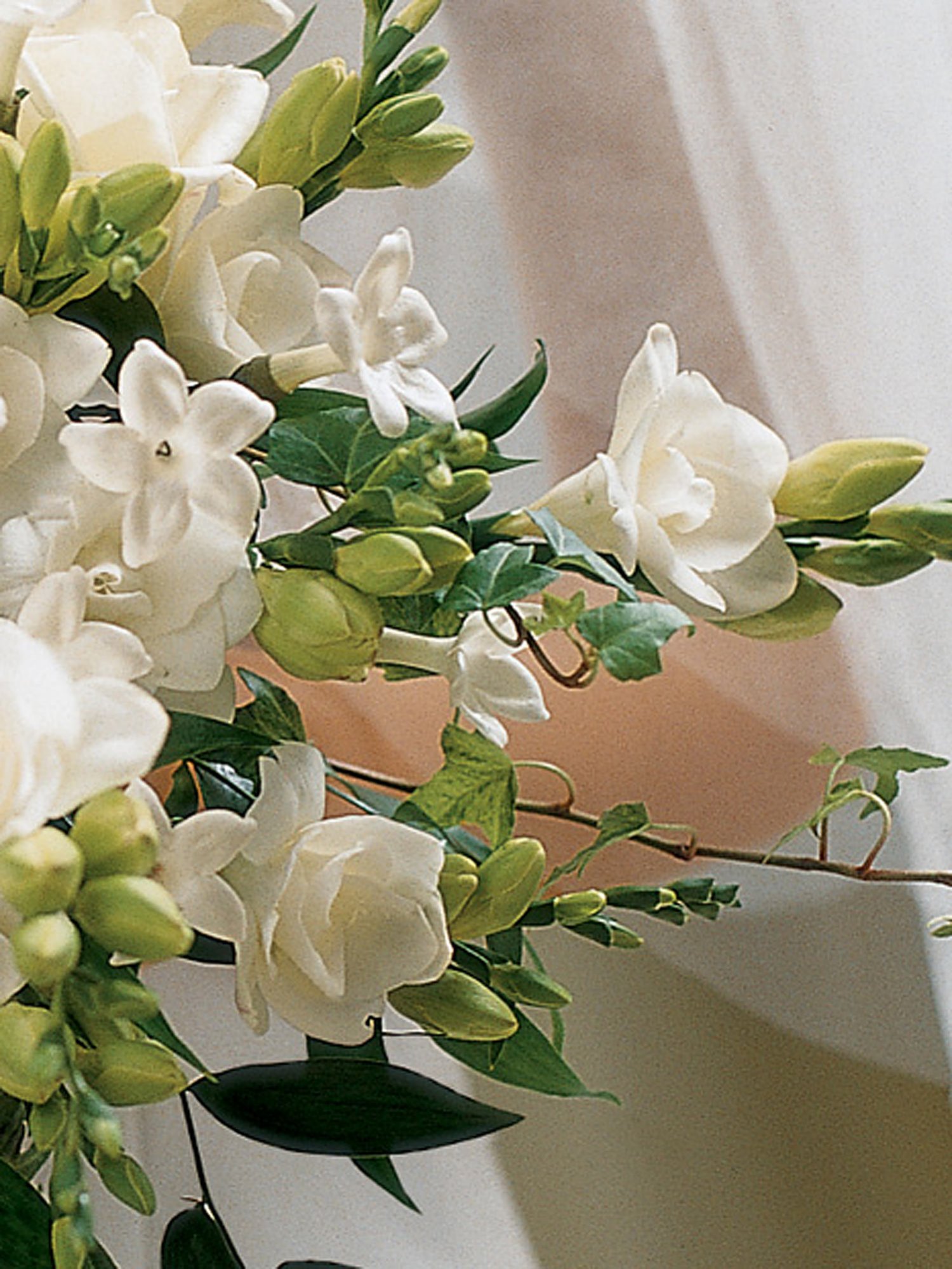 Ivory Rose & Orchid Scented Bridal Bouquet-8896