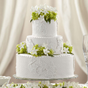 Pure Elegance Cake Decoration