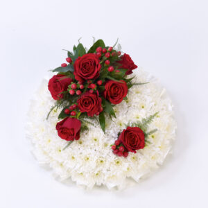 Posy Red & White