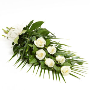 Simple Rose Sheaf White
