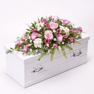 Children's Casket Spray Pink